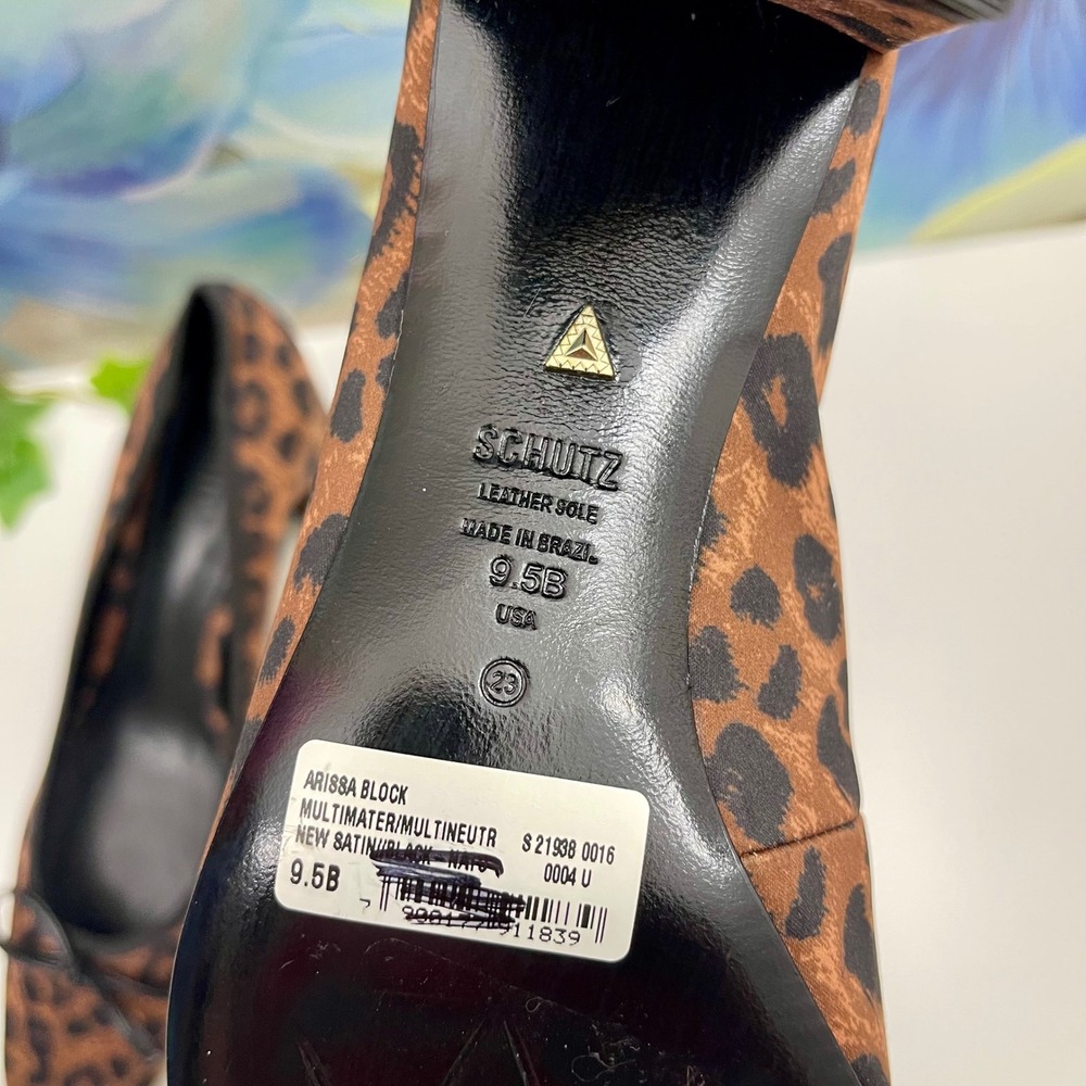 New Sam Edelman‎ Rinda Pump in Leopard Print 9.5 - Picture 10 of 11